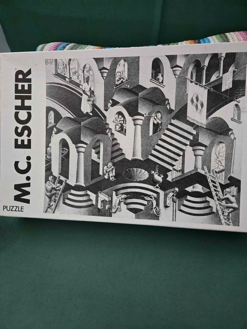 M.C. Escher Concave and Convex 1000 Piece Puzzle by Selegiochi